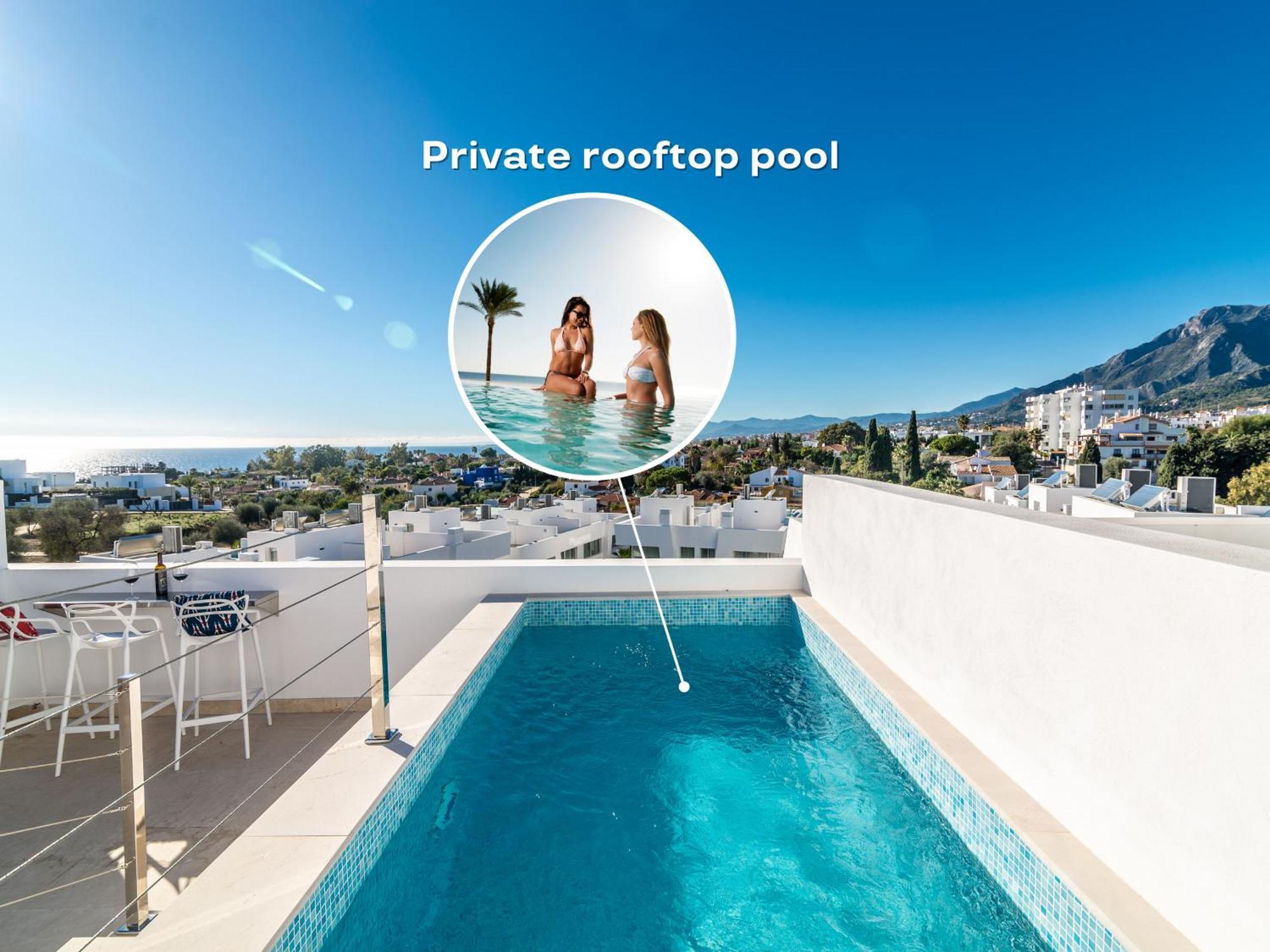 Vacation Marbella I Casa Isabel, Private Pool With Infinity Views, Bbq, New Built, Luxury Condo, Top Location Buitenkant foto